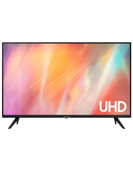 Телевизор Samsung UE43AU7002 2021 HDR RU, черный